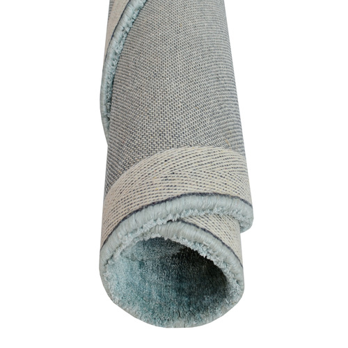 Boulevarde Rugs Sea Blue Nova HandTufted Round Rug Temple & ster