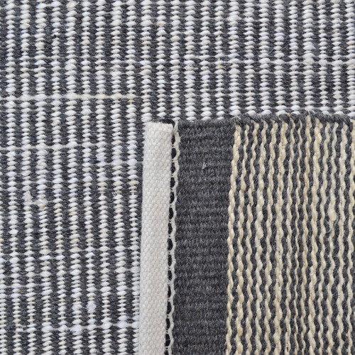 Charcoal Lima Wool & Jute Rug