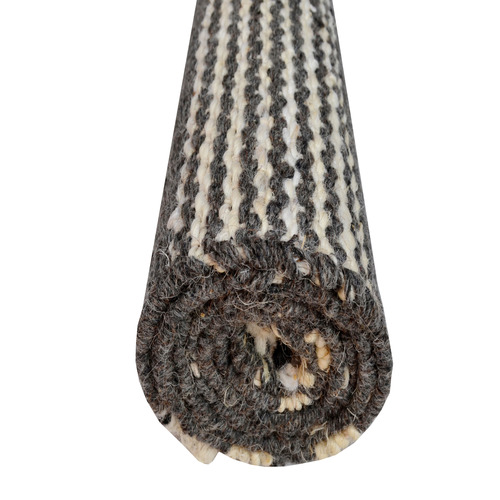 Charcoal Lima Wool & Jute Rug