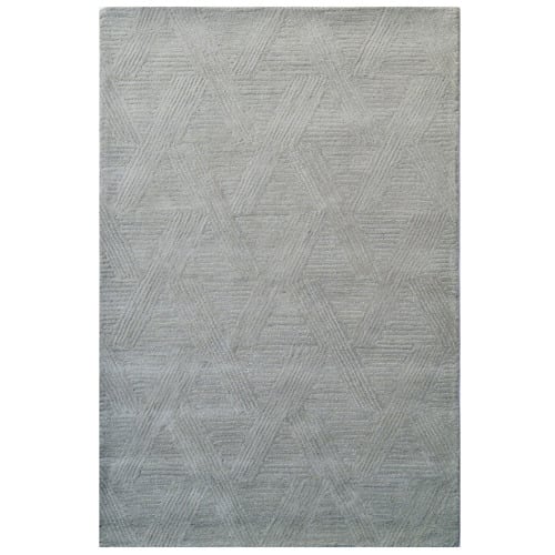 Grey Paradise Hand-Tufted Wool Rug