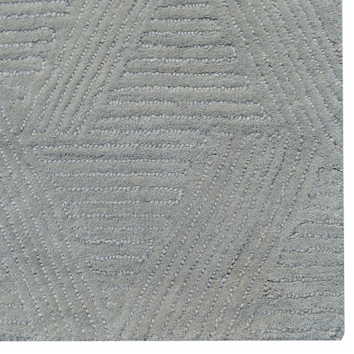 Grey Paradise Hand-Tufted Wool Rug