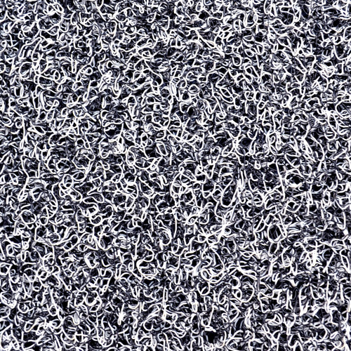 White & Black Cozy Rubber Doormat