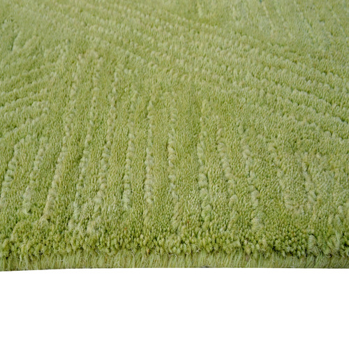 Pista Green Paradise Hand-Tufted Wool Rug