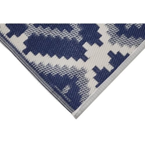 Blue Chatai Reversible Doormat