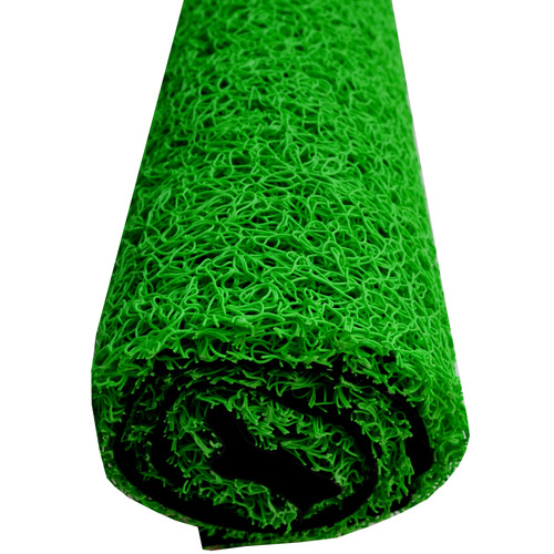 Green Cozy Rubber Doormat