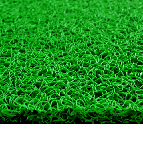 Green Cozy Rubber Doormat
