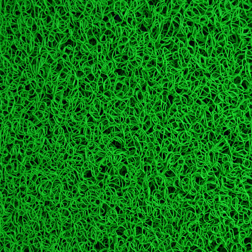 Green Cozy Rubber Doormat