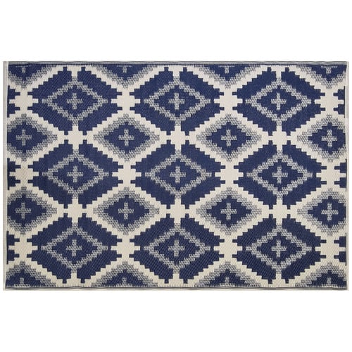 Blue Chatai Reversible Doormat