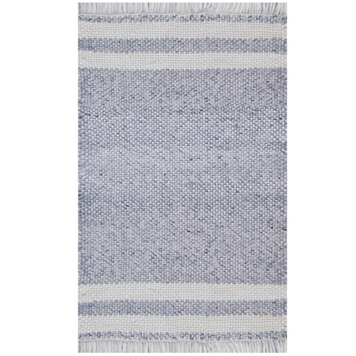 Ash Grey Richmond Hand-Woven Reversible Rug