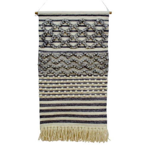 Stark Hand-Woven Wool Wall Hanging