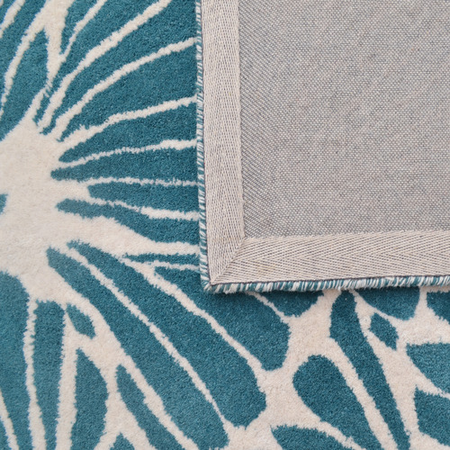 Teal Jessica Hand-Tufted Wool Rug