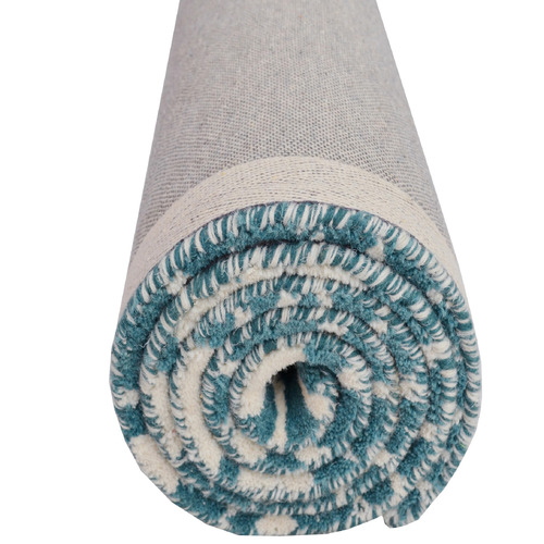 Teal Jessica Hand-Tufted Wool Rug