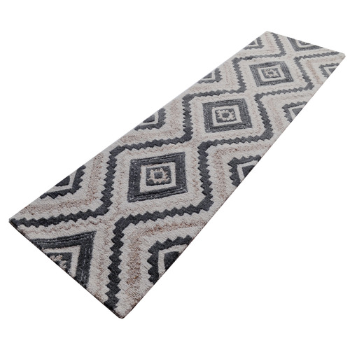 Natural Matrix Hand-Tufted Wool Runner