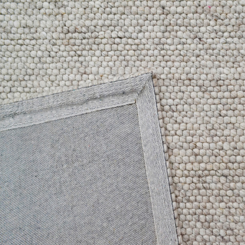 Taupe Adelaide Hand-Woven Wool Rug