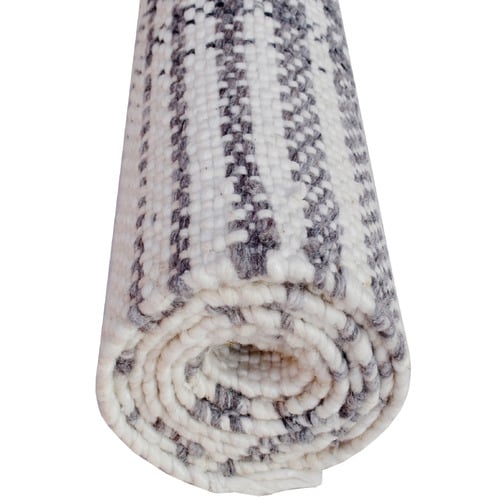 Ivory Beige Legend Hand-Woven Rug
