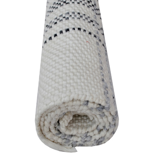 Ivory & Ash Grey Legend Hand-Woven Rug