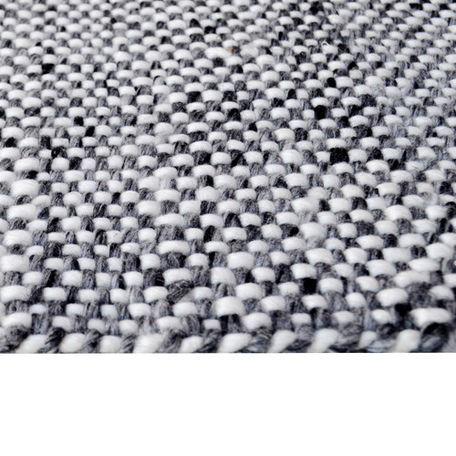 Charcoal Richmond Hand-Woven Reversible Rug