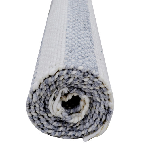 Ash Grey Richmond Hand-Woven Reversible Rug