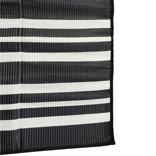 Black Chatai Picnic Mat