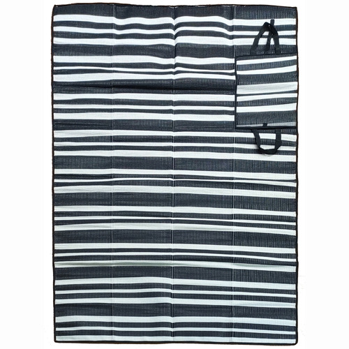 Black Chatai Picnic Mat
