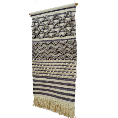 Stark Hand-Woven Wool Wall Hanging