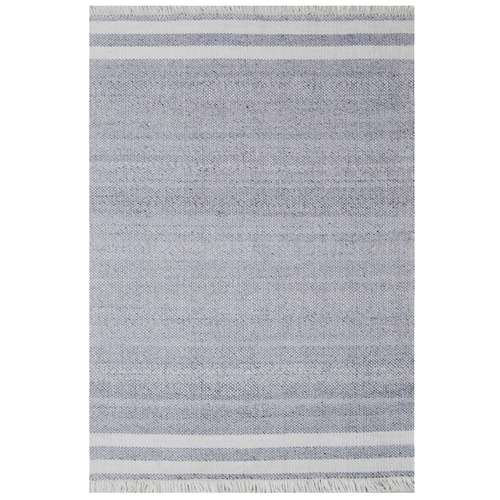 Ash Grey Richmond Flat-Woven Reversible Rug
