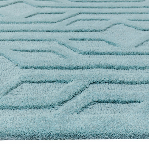 Cashmere Blue Lachlan Hand-Tufted Wool Rug