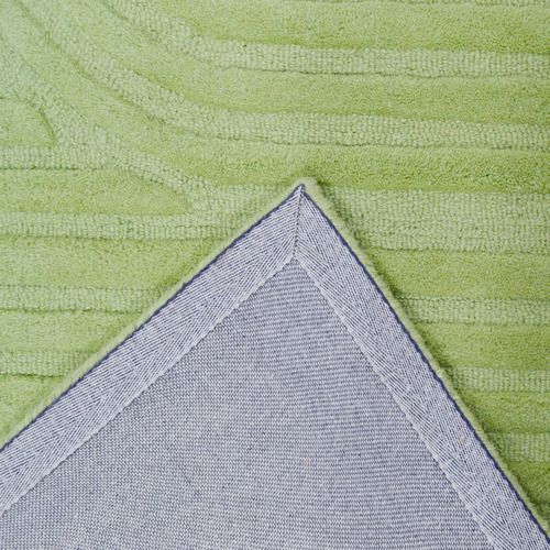 Pista Green Pavi Hand-Tufted Wool Runner