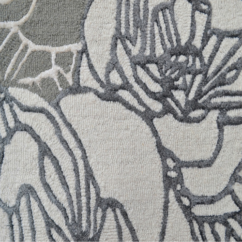 Silver Caius Power-Loomed Rug