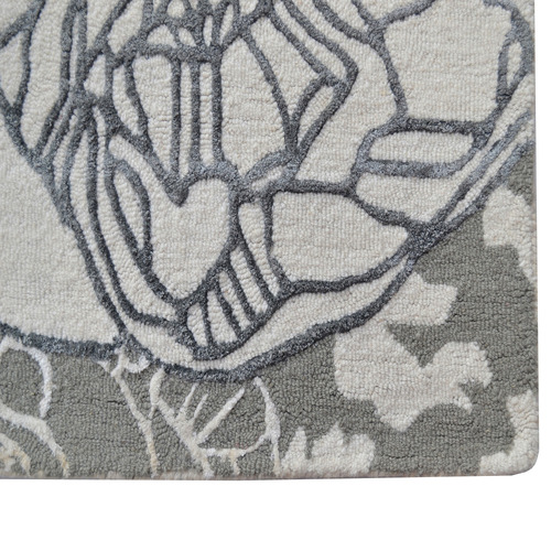 Silver Caius Power-Loomed Rug