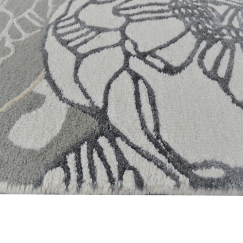 Silver Caius Power-Loomed Rug