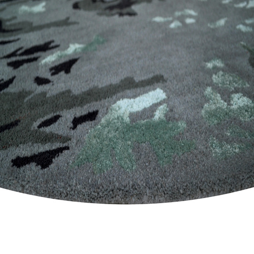 Silver Eben Power-Loomed Rug