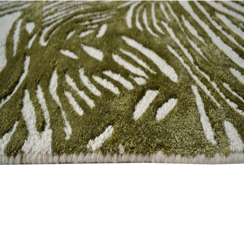 Sea Green Theron Power-Loomed Rug