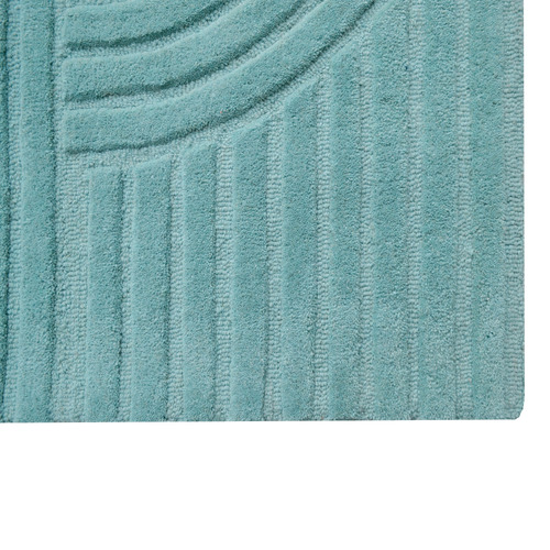 Cashmere Blue Lister Hand-Woven Rug