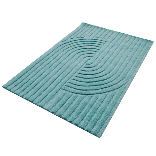 Cashmere Blue Lister Hand-Woven Rug