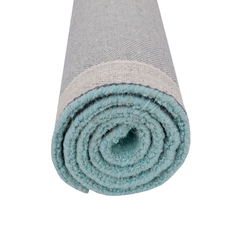 Cashmere Blue Lister Hand-Woven Rug