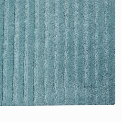 Cashmere Blue Lister Hand-Woven Rug
