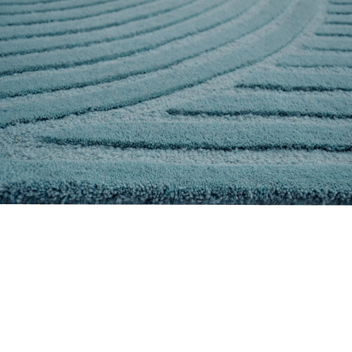Cashmere Blue Lister Hand-Woven Rug