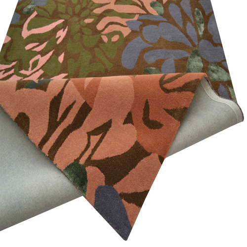 Botanical Hand-Tufted Wool & Viscose Rug