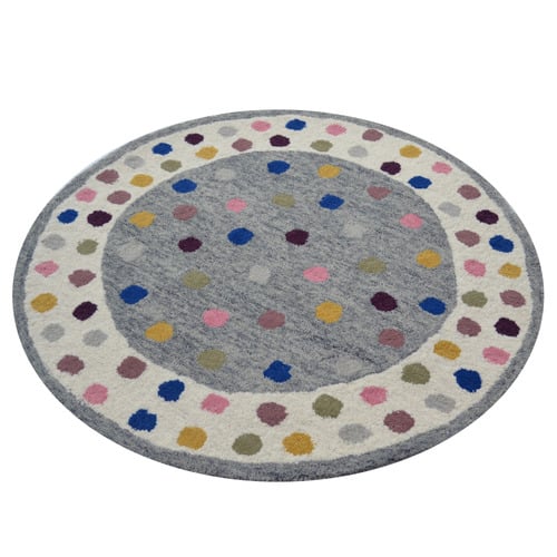 Montreal Hand-Tufted Wool Round Rug | Temple & Webster
