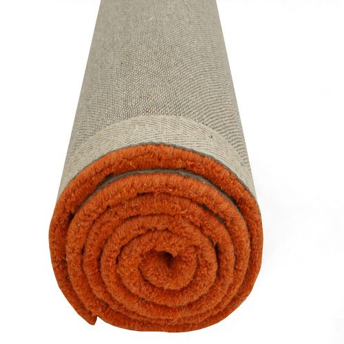 Rust Illusion Hand-Tufted Wool Rug