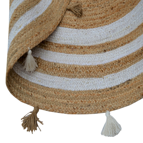 Goa Hand-Woven Jute Round Rug
