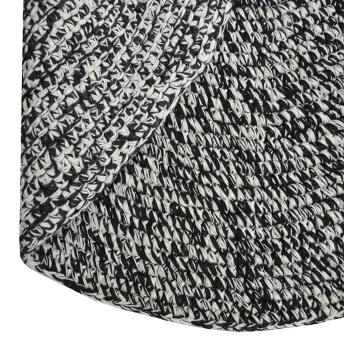 Ivory & Black Jadon Hand-Woven Indoor/Outdoor Rug
