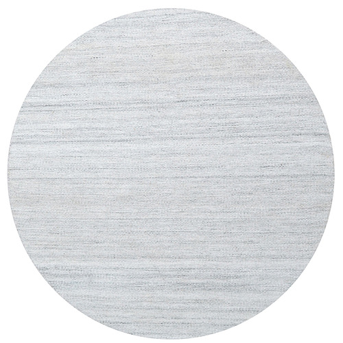Silver Sedric Hand-Woven Round Rug