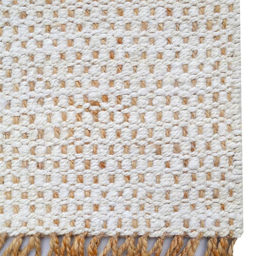 Ivory Kieran Hand-Woven Jute Rug