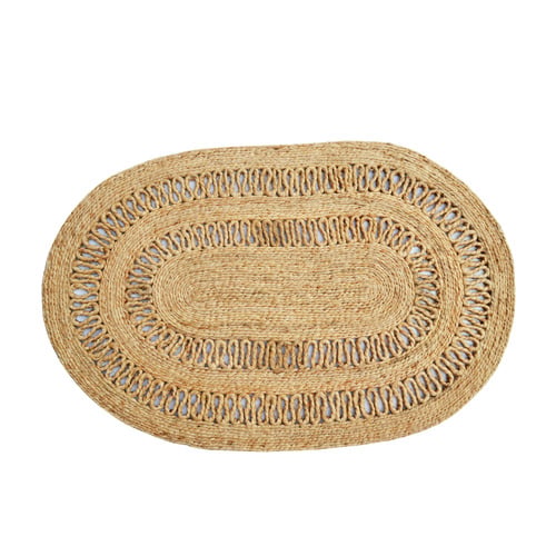 Natural Ziggy Hand-Woven Jute Rug