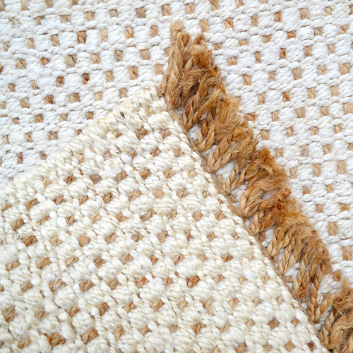 Ivory Kieran Hand-Woven Jute Rug