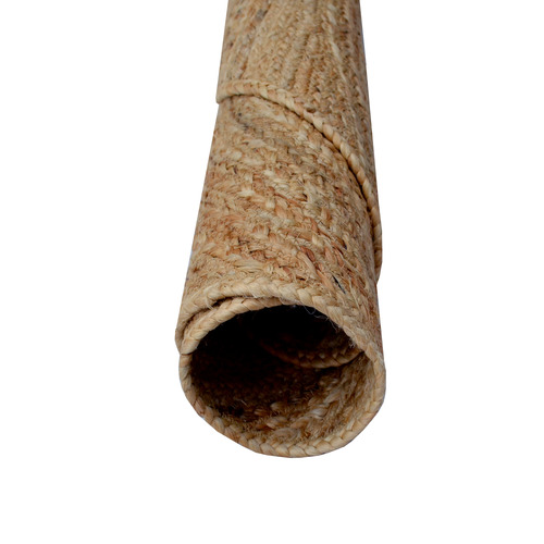 Natural Carissa Flat Woven Jute Rug