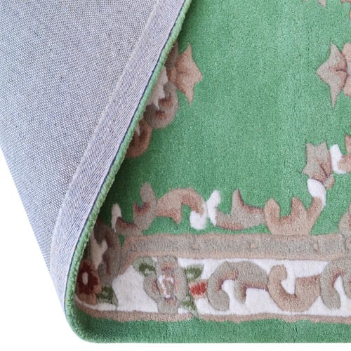 Green Lativa Hand-Tufted Wool Rug
