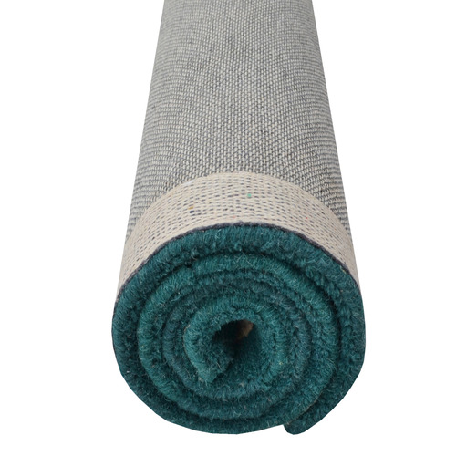 Turquoise Lativa Hand-Tufted Wool Rug
